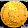 Image 1 : 1795 13 Leaves $10 Gold Eagle UNCIRCULATED
