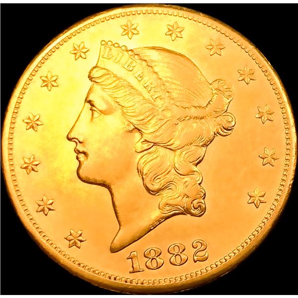 1882-CC $20 Gold Double Eagle