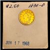 Image 3 : 1839-O $2.50 Gold Quarter Eagle HIGH GRADE