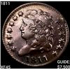 Image 1 : 1811 Classic Head Half Cent NEARLY UNCIRCULATED