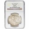 1921 Silver Peace Dollar NGC MS64 High Relief