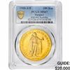 Image 1 : 1908-KB Restrike Hungary .9802oz Gold100 Korona PCGS MS67