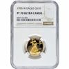 1995-W 1/4oz $10 Gold Eagle NGC PF70 Ultra Cameo