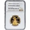 1995-W 1/2oz $25 Gold Eagle NGC PF70 Ultra Cameo
