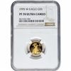 1995-W 1/10oz $5 Gold Eagle NGC PF70 Ultra Cameo
