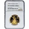 1995-W 1/2oz $25 Gold Eagle NGC PF70 Ultra Cameo