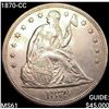 Image 1 : 1870-CC Seated Liberty Dollar UNCIRCULATED