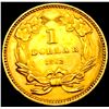 Image 2 : 1862 Rare Gold Dollar CHOICE AU