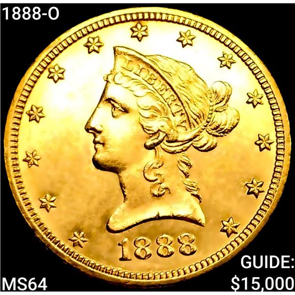 1888-O $10 Gold Eagle CHOICE BU