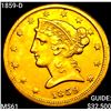 Image 1 : 1859-D $5 Gold Half Eagle UNCIRCULATED