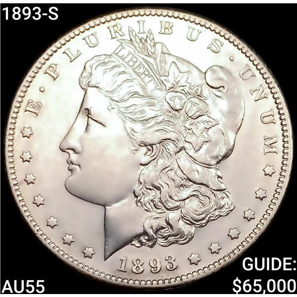 1893-S Morgan Silver Dollar HIGH GRADE