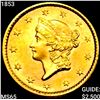 Image 1 : 1853 Rare Gold Dollar GEM BU