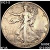 Image 1 : 1921-S Walking Liberty Half Dollar NEARLY UNCIRCULATED