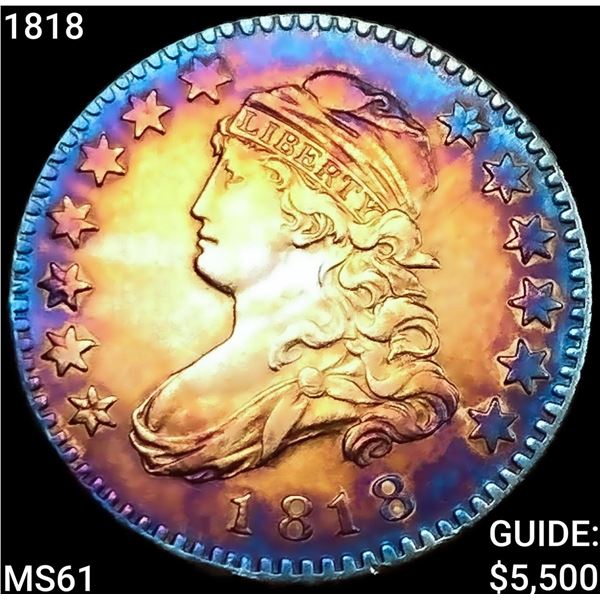 1818 Capped Bust Quarter UNCIRCULATED