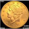 Image 1 : 1901 $20 Gold Double Eagle GEM BU