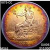 Image 1 : 1875-CC Silver Trade Dollar CHOICE BU