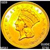 Image 1 : 1859 Rare Gold Dollar UNCIRCULATED