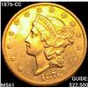 Image 1 : 1876-CC $20 Gold Double Eagle UNCIRCULATED