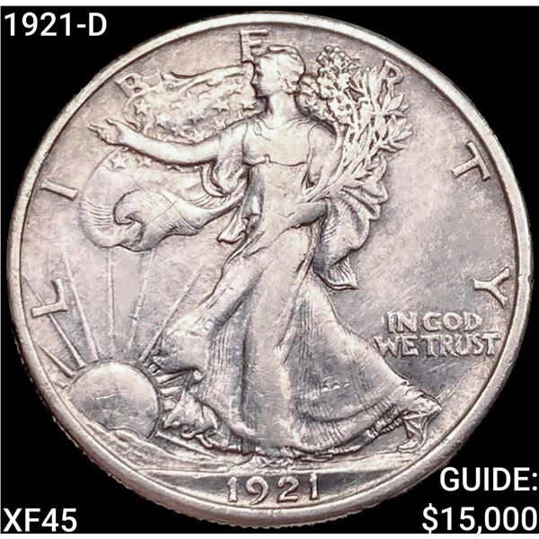 1921-D Walking Liberty Half Dollar