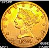 Image 1 : 1892-CC $10 Gold Eagle UNCIRCULATED