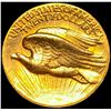 Image 2 : 1907 High Relief Wire Rim $20 Gold Double Eagle UNCIRCULATED