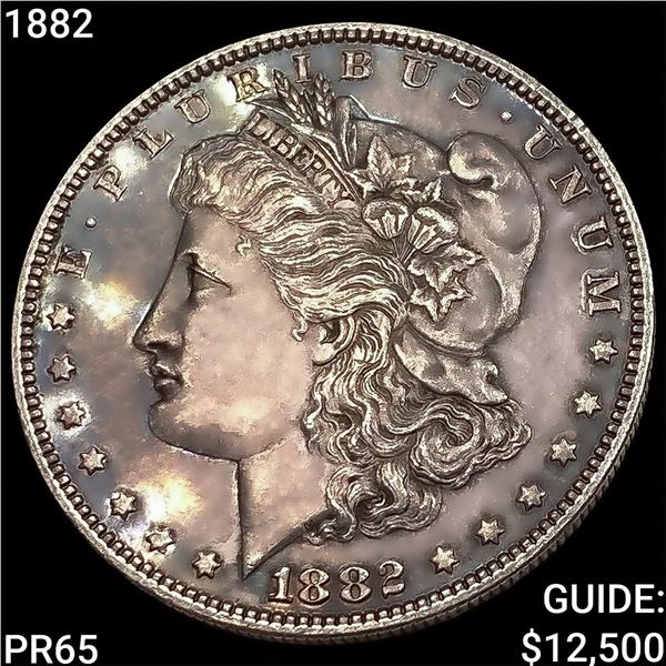 1882 Morgan Silver Dollar GEM PROOF