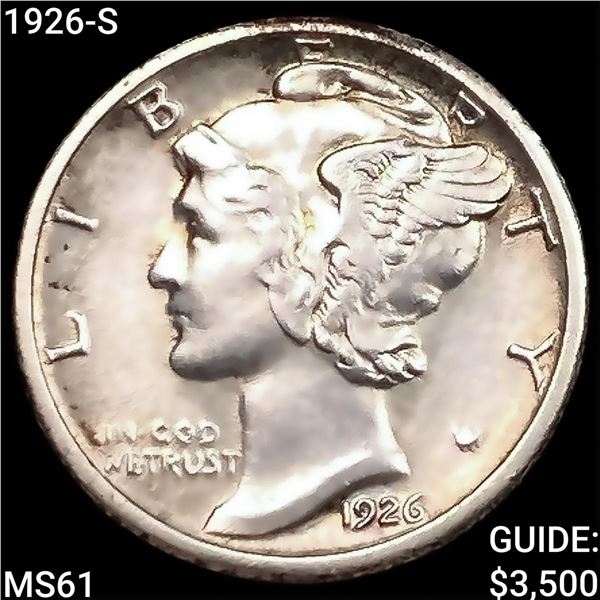 1926-S Mercury Dime UNCIRCULATED