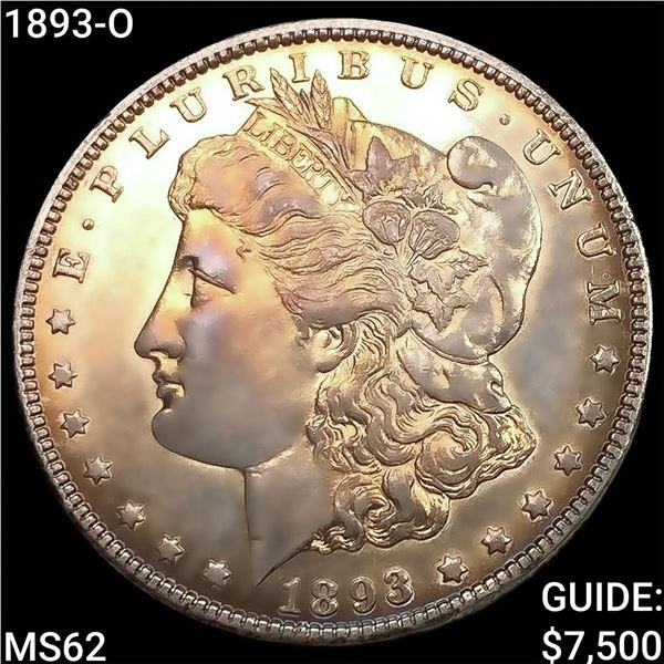1893-O Morgan Silver Dollar UNCIRCULATED