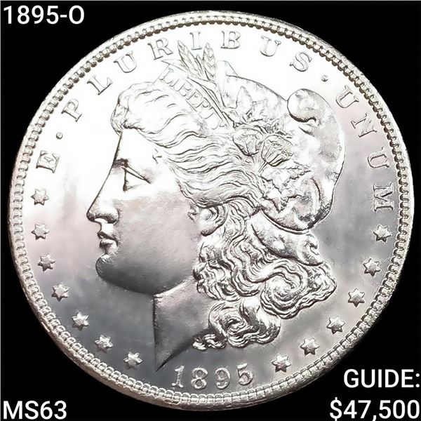 1895-O Morgan Silver Dollar CHOICE BU