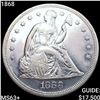 1868 Seated Liberty Dollar CHOICE BU+