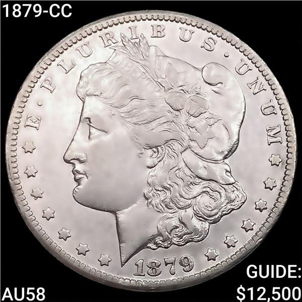 1879-CC Morgan Silver Dollar CHOICE AU