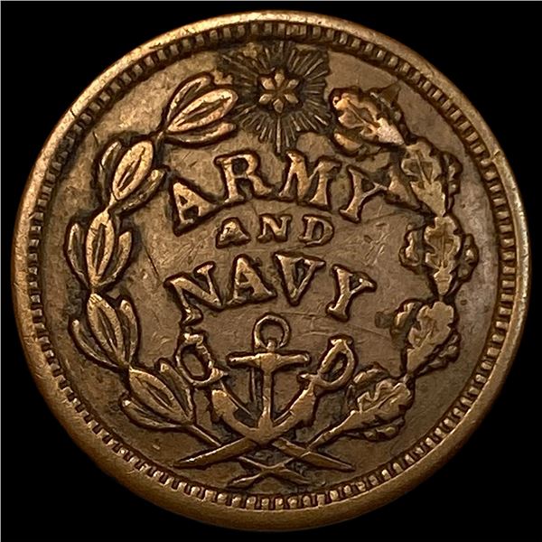 Civil War token NEARLY UNCIRCULATED