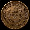 Image 2 : Civil War token NEARLY UNCIRCULATED