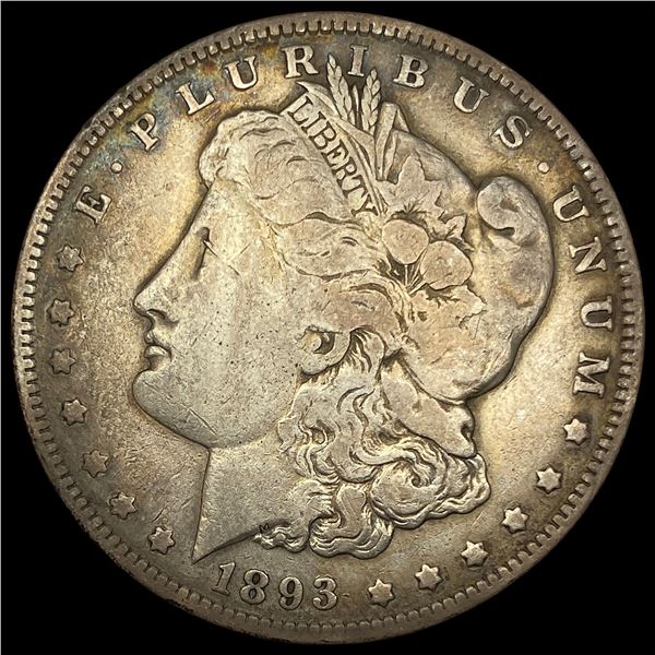 1893-S Silver Morgan Dollar NICELY CIRCULATED