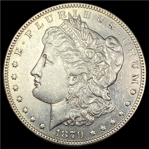 1879-S Silver Morgan Dollar CLOSELY UNCIRCULATED
