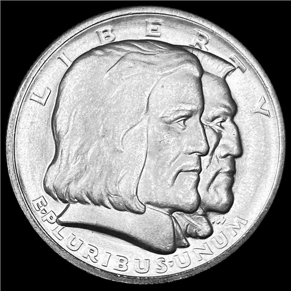 1936 Silver Long Island Tercentenary Half Dollar CHOICE BU