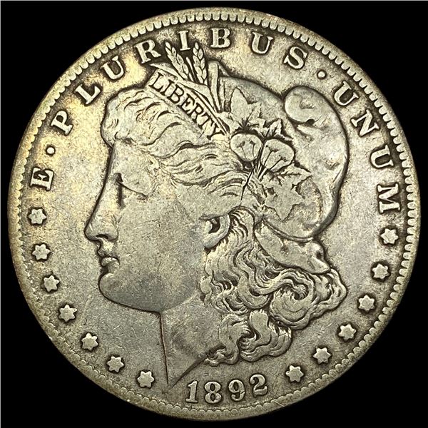 1892-O Silver Morgan Dollar LIGHTLY CIRCULATED