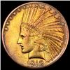 1912 Indian Head Eagle $10 Gold Coin NEARLY UNCIRCULATED