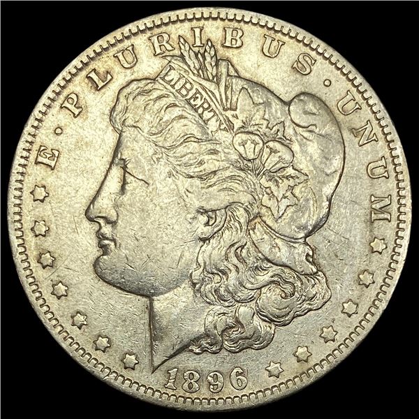 1896-O Silver Morgan Dollar NEARLY UNCIRCULATED