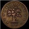 1863 Civil War Token Jones Wood Hotel NY NEARLY UNCIRCULATED