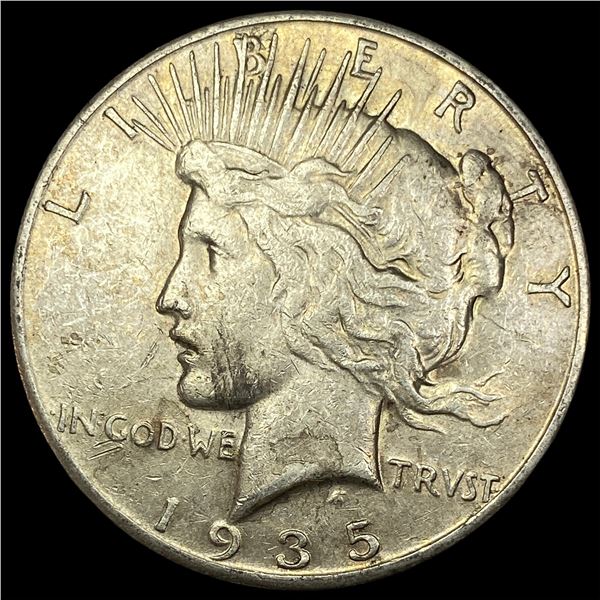 1935-S Silver Peace Dollar CLOSELY UNCIRCULATED