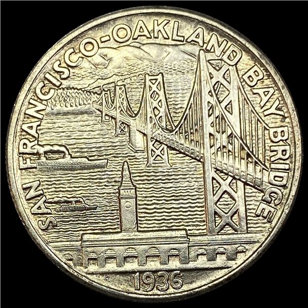 1936-S Silver Bay Bridge Half Dollar UNCIRCULATED