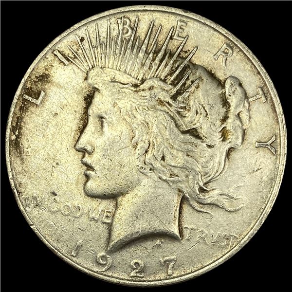 1927-D Silver Peace Dollar CLOSELY UNCIRCULATED