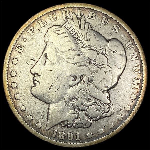 1891-O Silver Morgan Dollar NICELY CIRCULATED