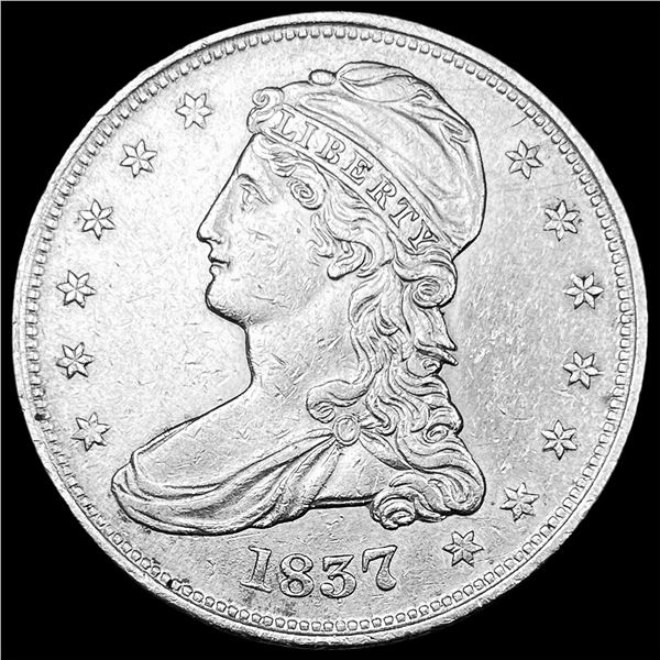1837 Capped Bust Half Dollar CLOSELY UNCIRCULATED