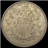 1886 Shield Nickel NEARLY UNCIRCULATED