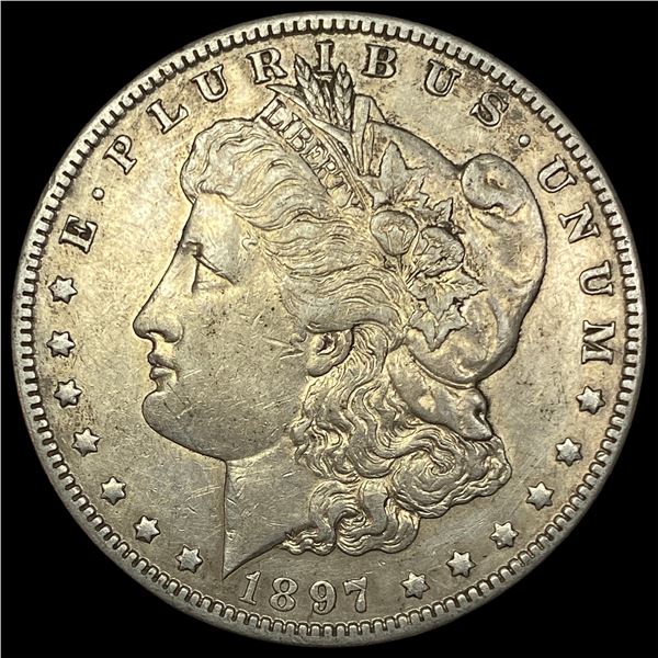 1897-O Silver Morgan Dollar NEARLY UNCIRCULATED