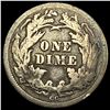 Image 2 : 1876-CC Silver Seated Liberty Dime LIGHTLY CIRCULATED