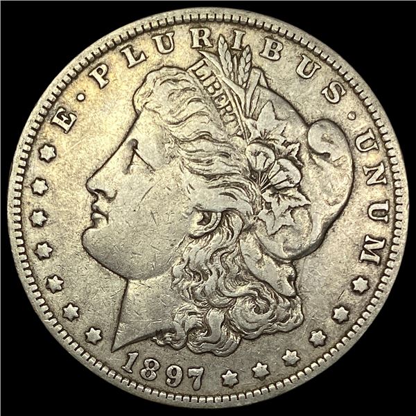 1897-O Silver Morgan Dollar NEARLY UNCIRCULATED