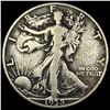Image 1 : 1938-D Silver Walking Liberty Half Dollar NICELY CIRCULATED